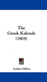 the greek kalends_cover