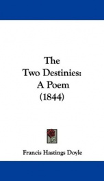 the two destinies a poem_cover