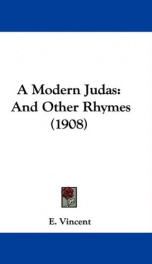 a modern judas and other rhymes_cover