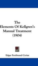 the elements of kellgrens manual treatment_cover