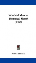winfield manor historical sketch_cover