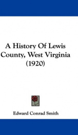 a history of lewis county west virginia_cover
