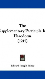 the supplementary participle in herodotus_cover