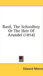 basil the schoolboy or the heir of arundel_cover