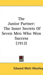 the junior partner the inner secrets of seven men who won success_cover