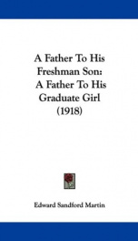 a father to his freshman son a father to his graduate girl_cover