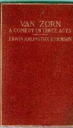 van zorn a comedy in three acts_cover