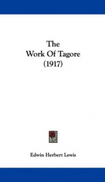 the work of tagore_cover