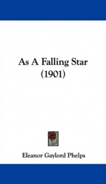 as a falling star_cover