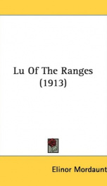 lu of the ranges_cover