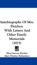 autobiography of mrs fletcher_cover