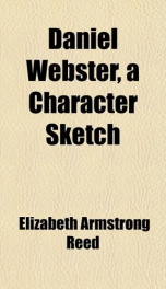 daniel webster a character sketch_cover