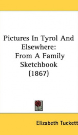 pictures in tyrol and elsewhere_cover