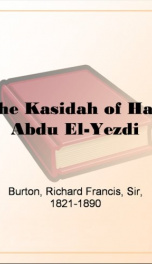 The Kasidah of Haji Abdu El-Yezdi_cover