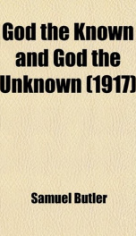 God the Known and God the Unknown_cover
