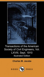 Transactions of the American Society of Civil Engineers, vol. LXVIII, Sept. 1910_cover