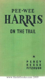 Pee-Wee Harris on the Trail_cover