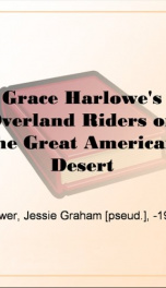 Grace Harlowe's Overland Riders on the Great American Desert_cover