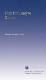 From Fort Henry to Corinth_cover