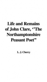 Life and Remains of John Clare_cover