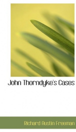 John Thorndyke's Cases_cover