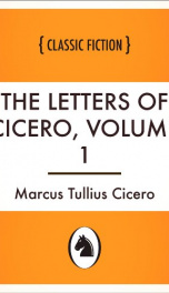 The Letters of Cicero, Volume 1_cover