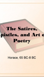 The Satires, Epistles, and Art of Poetry_cover