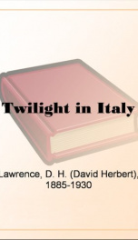 Twilight in Italy_cover