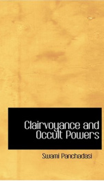 Clairvoyance and Occult Powers_cover