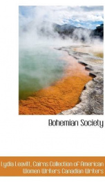 Bohemian Society_cover