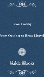 From October to Brest-Litovsk_cover