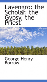 Lavengro; the Scholar, the Gypsy, the Priest_cover