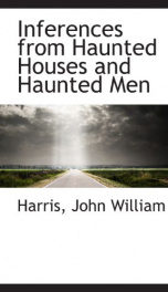 Inferences from Haunted Houses and Haunted Men_cover