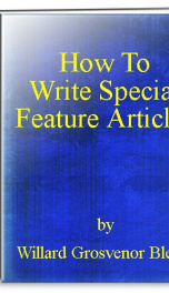How To Write Special Feature Articles_cover