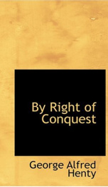 By Right of Conquest_cover