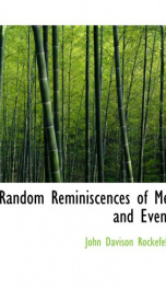 Random Reminiscences of Men and Events_cover