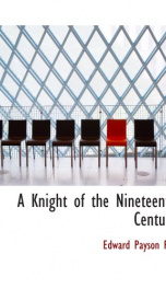 A Knight of the Nineteenth Century_cover