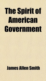 The Spirit of American Government_cover