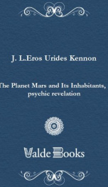 The Planet Mars and Its Inhabitants, a psychic revelation_cover