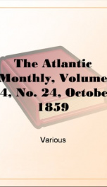 The Atlantic Monthly, Volume 04, No. 24, October, 1859_cover