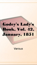 Godey's Lady's Book, Vol. 42, January, 1851_cover