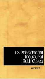 US Presidential Inaugural Addresses_cover