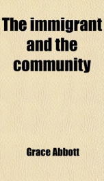 the immigrant and the community_cover
