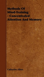 methods of mind training concentrated attention and memory_cover