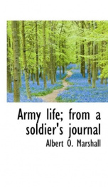 army life from a soldiers journal_cover