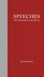 speeches their preparation and their delivery_cover