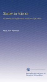 studies in science for seventh and eighth grades and junior high schools_cover