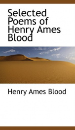 selected poems of henry ames blood_cover