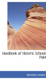 handbook of historic schools of painting_cover