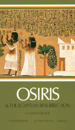 osiris and the egyptian resurrection_cover
